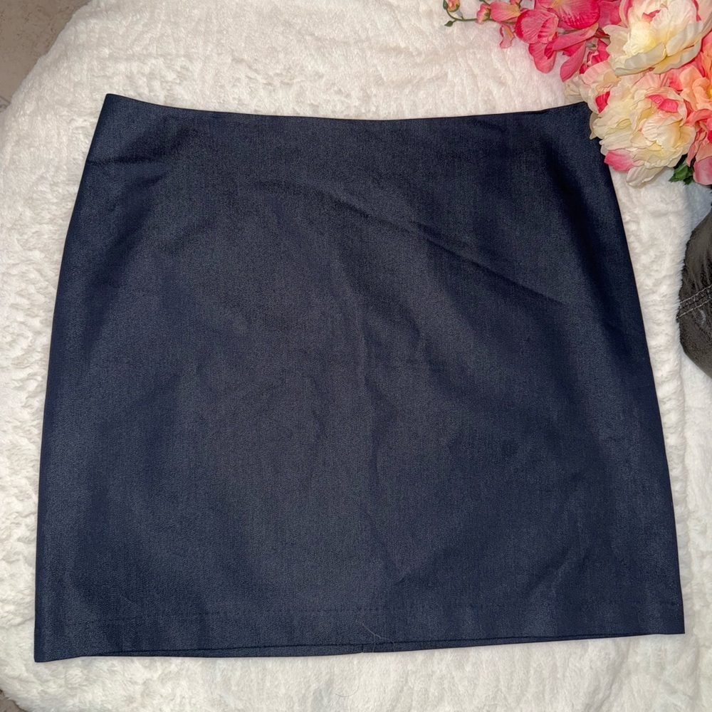 3 x 20$ New York & Company Navy Mini Skirt Size 12